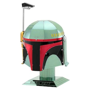 Miniatura De Montar Metal Earth Star Wars Boba Fett Helmet