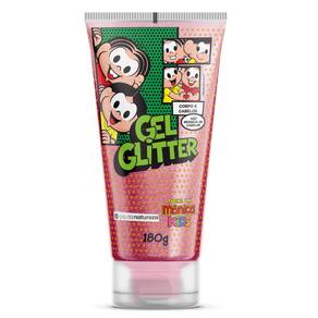 Gel Glitter Turma da Mônica Kids Cia da Natureza Cabelo e Corpo 180g