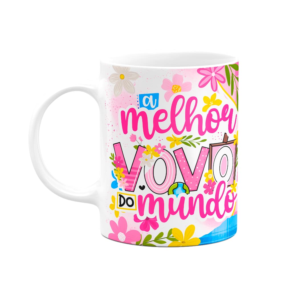 Caneca dos Avós - A melhor vovó do mundo - M2