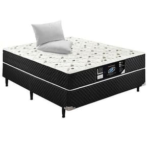 Cama Box Conjugado Viúva Molas Ensacadas - 53x128x188cm