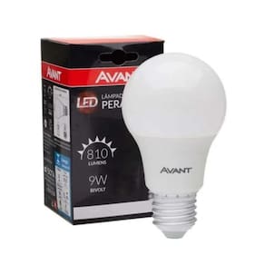 Lâmpada Led 9W E27 Bivolt 6500K Bivolt Avant