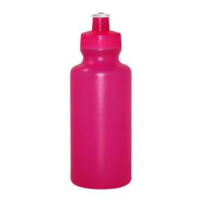 Kit 50 Squeezes 550Ml Rosa Neon Plástico Premium