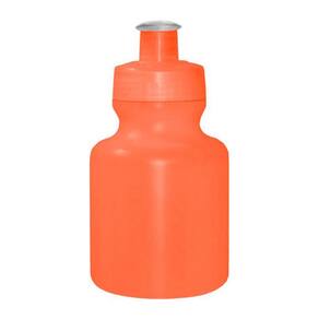 Kit 50 Squeezes 300Ml Laranja Neon Plástico Premium