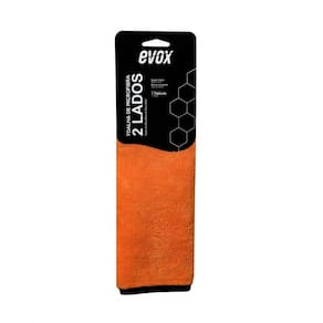 Toalha De Microfibra 2 Lados 600Gsm 40X40Cm Evox