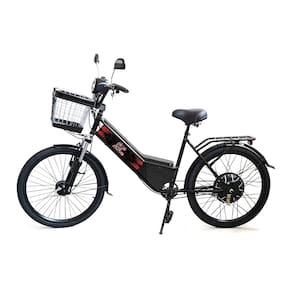 Bicicleta Elétrica - Aro 24 - New Street 800w - Preta - Plug and Move