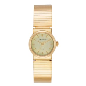 Relógio MONDAINE feminino analógico dourado 32922LPMVDE1