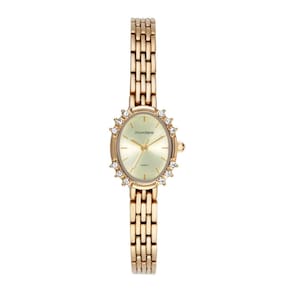 Relógio MONDAINE feminino analógico dourado 32906LPMVDM1