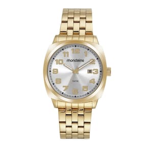 Relógio MONDAINE feminino analógico dourado 83511GPMVDE1