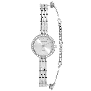 Relógio MONDAINE feminino analógico prata 32747L0MVNM2