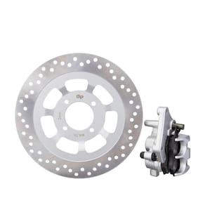 Disco Com Caliper De Freio Dianteiro Gp7 Ybr 125 00/08