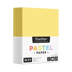 Papel colorido S Impressão superfina 8,5x11 (carta) 75 g/m2 500 folhas