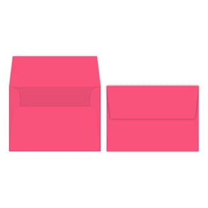Envelopes S Superfine Printing A7 Bright Color 13x18cm, pacote com 50