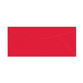 Envelopes S Impressão superfina #10 Vermelha 100 envelopes