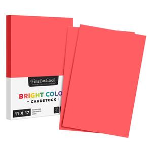 Cardstock S, impressão superfina, 65 libras, 11 x 17 polegadas, pacote com 50