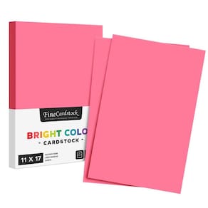 Papel de cartolina S, impressão superfina, 65 libras, 11x17, pacote com 50