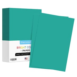 Papel colorido S Impressão superfina Terrestrial Teal 11x17