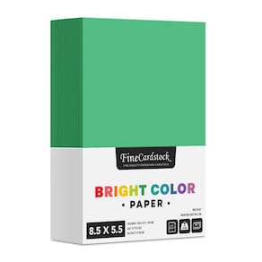 Impressão superfina do Paper S, tamanho de meia letra, 8,5 x 5,5 polegadas, 500 folhas