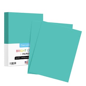 Papel colorido S Impressão superfina 8,5 x 11 azul marinho 100 folhas