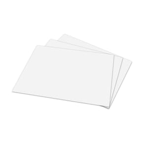 Memo Sheets S, impressão superfina, papel 4x6, 20 lb, 500 folhas