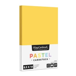 Papel de cartolina S Impressão superfina 8,5x14 em 50 folhas