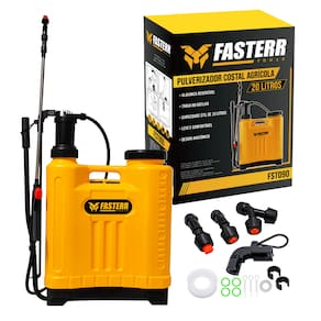 Pulverizador Costal Agrícola 20 litros Fasterr Tools - FST090