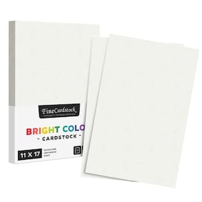 Papel cartolina Superfine Printing Stardust White, pacote com 50