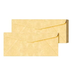 Envelopes S Superfine Printing New Champagne #10 4x9,5", pacote com 50