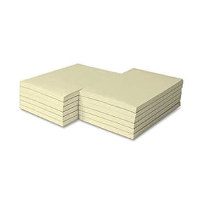 Memo Note Pads S, impressão superfina, 4x6, 100 folhas, pacote com 5