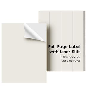 Adesivos de etiqueta S Superfine Printing Gloss Opaque Neon 50 folhas