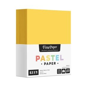 Papel colorido S Impressão superfina 8,5x11 (carta) 75 g/m2 500 folhas