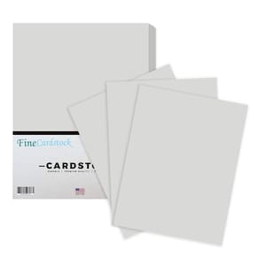 Papel cartolina S Impressão superfina 8,5 x 11 em 250 folhas