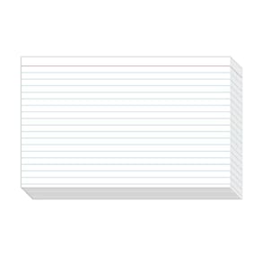 Index Cards S Superfine Printing Rule 4x6 (10x15cm) 100/pacote