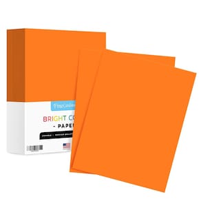 Papel colorido S Impressão superfina 8,5 x 11 polegadas - 1 resma
