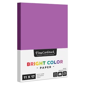 Papel colorido S Impressão superfina violeta 11x17 90gsm 200 folhas