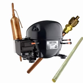 Compressor Gela. Electrolux El70c 1/5 R600a 127v + Kit Solda
