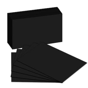 Cartões de notas Index Flash S, impressão superfina, 6x9, pacote com 50