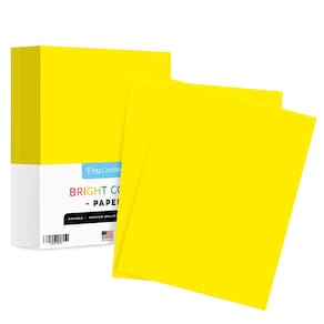 Papel colorido S Impressão superfina 8,5 x 11 (21,6 x 27,9 cm)