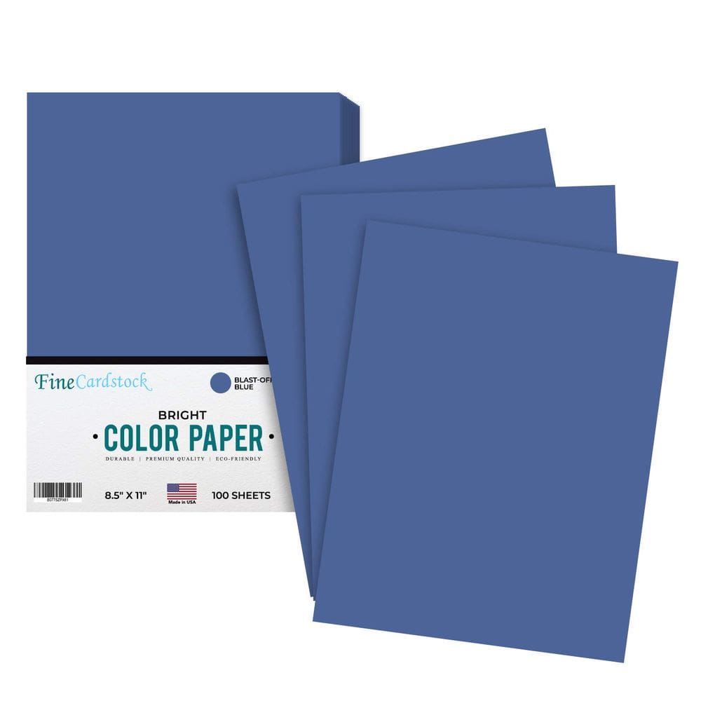 Papel colorido S Impressão superfina 8,5 x 11 polegadas 100 folhas