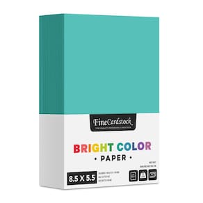 Impressão superfina do Paper S, tamanho de meia letra, 8,5 x 5,5 polegadas, 500 folhas