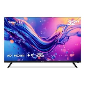 Televisão Smart Tv 32 Hq Bordas Infinita, Slim, Android 12, Wifi, Hdmi, Usb Bivolt