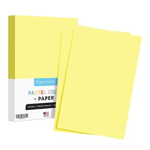 Papel colorido S: impressão superfina, canário, pastel, A3, 75 g/m2, 100 folhas