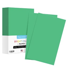 Papel colorido S Impressão superfina 8,5 x 14 verde prado 500 folhas