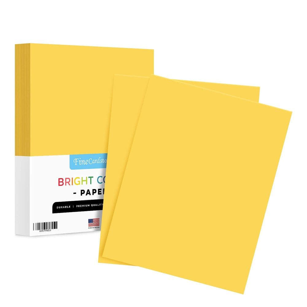 Papel colorido S Impressão superfina 8,5 x 11 polegadas 100 folhas