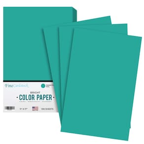 Papel colorido S Impressão superfina Terrestrial Teal 11x17