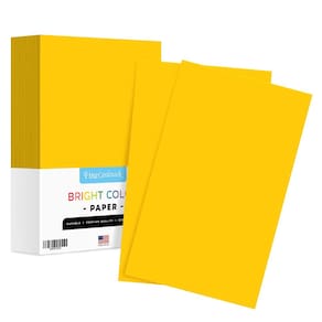 Papel colorido S Impressão superfina 8,5 x 14 polegadas 1 resma
