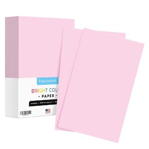 Papel colorido S Impressão superfina Ultra Rosa 8,5 x 14 pol