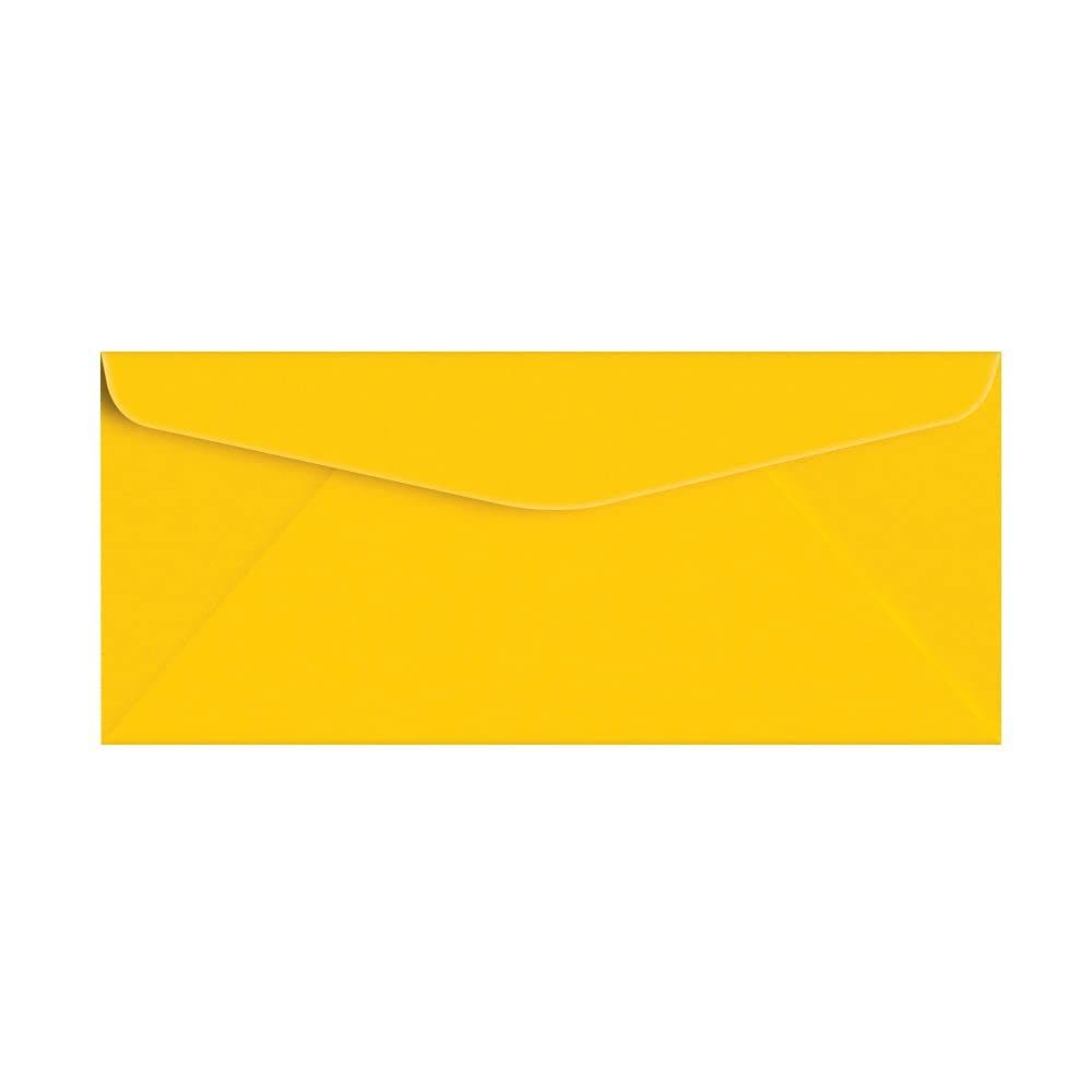 Envelopes S Superfine Printing Gold #10, tamanho comercial, pacote com 50
