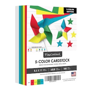 Papel cartolina, impressão superfina, 150 folhas, 8,5 x 11 polegadas