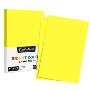 Papel de cartolina S Superfine Printing Lemon Premium 65 libras