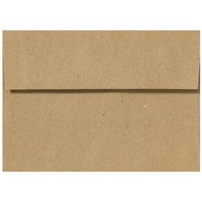 Envelopes Envelopes em A7 Kraft 100 com aba quadrada 13x18cm